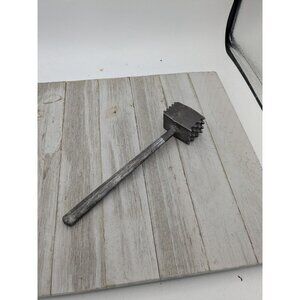 Aluminum #5 Meat Tenderizer Double Textured Sides 8" Taiwan